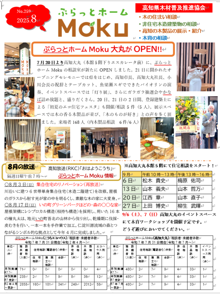ニュースレター8月号